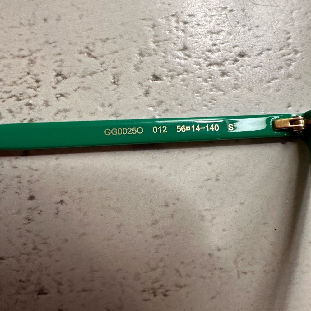 Gucci Green Eyewear Frame